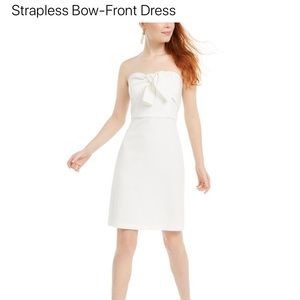 Strapless Bow Front Dress Sam Edelman Size 4
